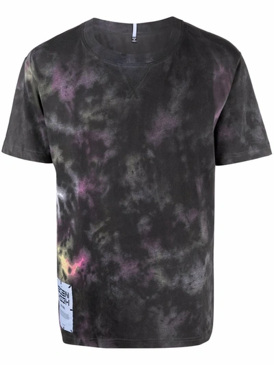 Shop Mcq By Alexander Mcqueen Tie-dye Print Cotton T-shirt In Grau