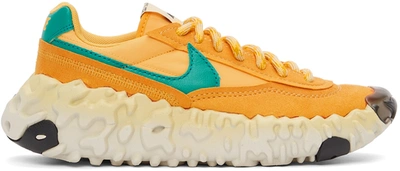 Shop Nike Orange Overbreak Sp Sneakers In Pollen/gree