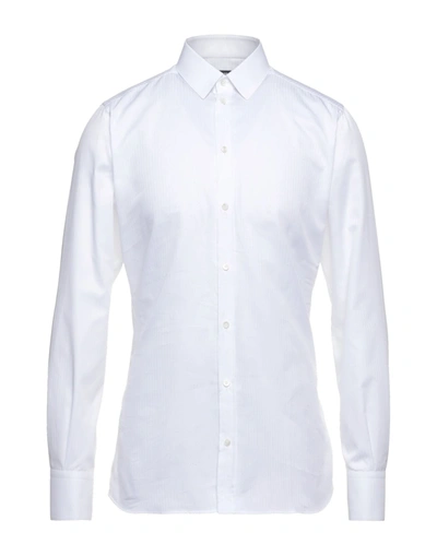 Shop Dolce & Gabbana Man Shirt White Size 15 ¾ Cotton