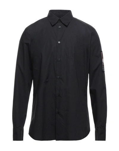 Shop Givenchy Man Shirt Black Size 16 ½ Cotton