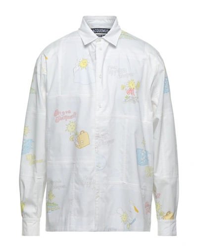 Shop Jacquemus Shirts In White