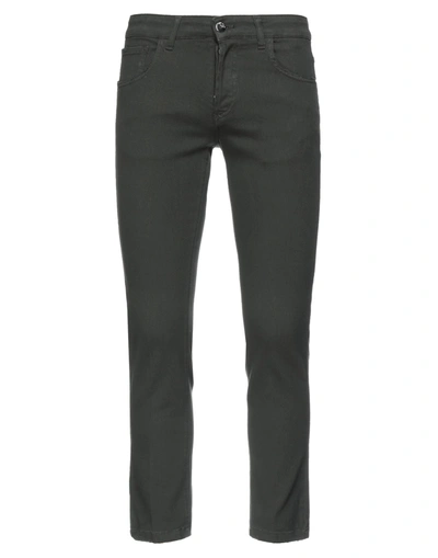 Shop Entre Amis Jeans In Dark Green