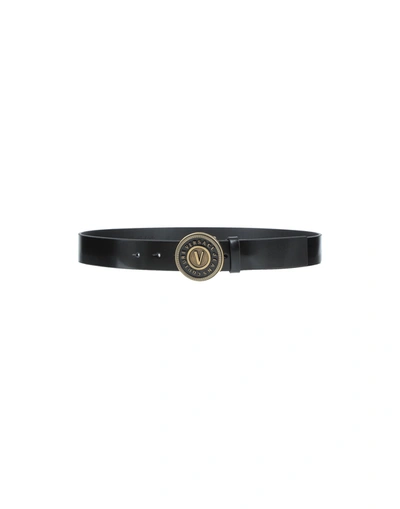 Versace Jeans Couture Belts In Black