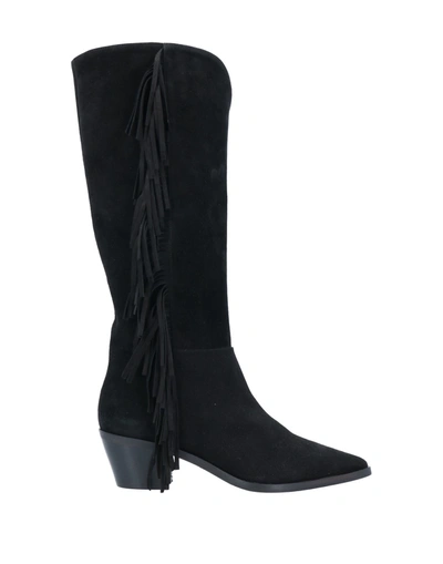 Shop Alchimia Napoli Knee Boots In Black