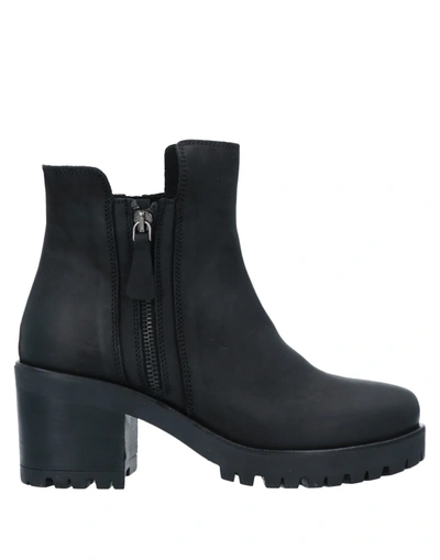 Shop Stelio Malori Ankle Boots In Black