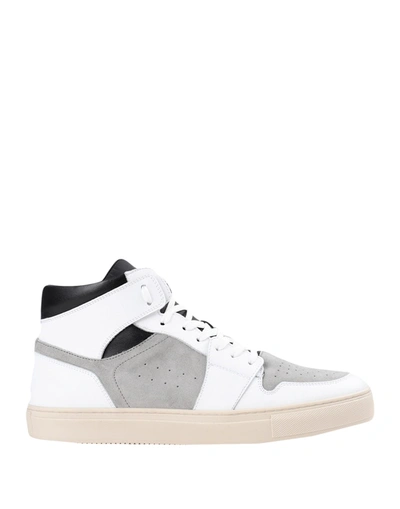 Shop Artigiani Aurelio Giocondi B26 Man Sneakers Grey Size 9 Soft Leather