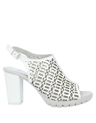 Shop Callaghan Sandals In White