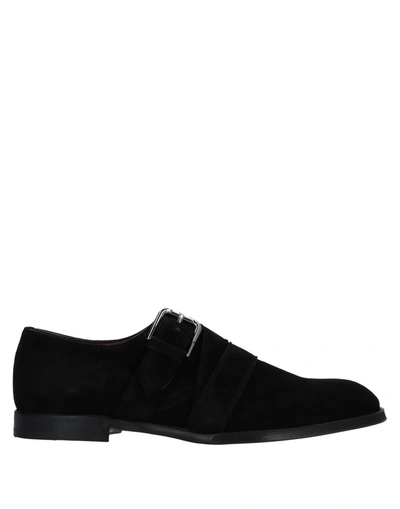 Shop Dolce & Gabbana Man Loafers Black Size 8.5 Calfskin