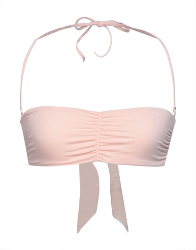 Shop Stella Mccartney Bikini Tops In Blush
