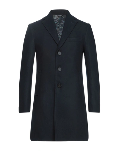 Shop Markup Coats In Dark Blue
