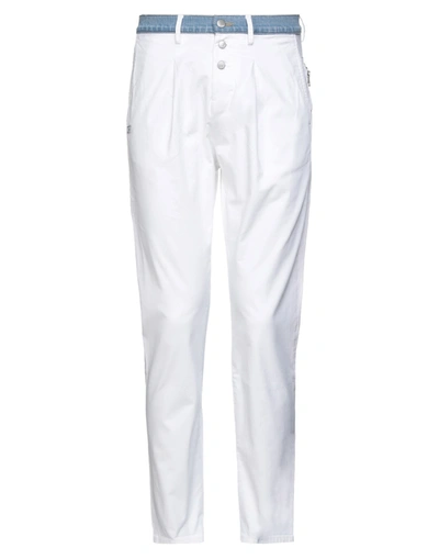 Shop Daniele Alessandrini Pants In White