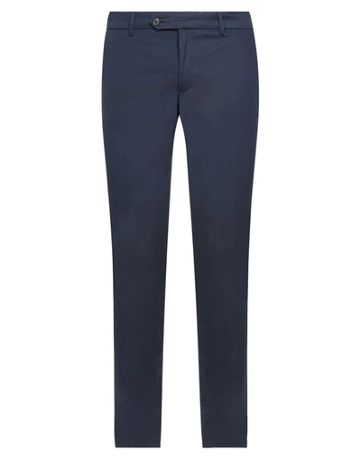 Shop Antony Morato Man Pants Midnight Blue Size 38 Tencel, Cotton, Elastane