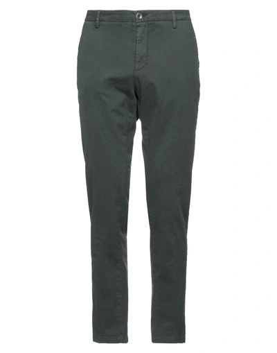 Shop Aglini Pants In Military Green