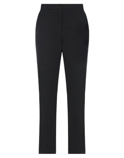 Shop Alessandro Dell'acqua Woman Pants Black Size 10 Polyester, Elastane