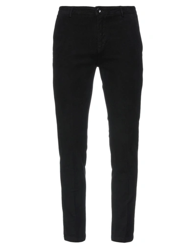 Shop Yan Simmon Casual Pants In Black