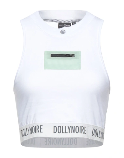 Shop Dolly Noire Woman Top White Size S Cotton