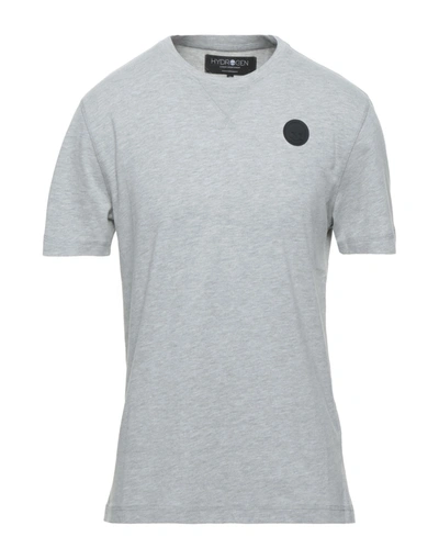 Shop Hydrogen Man T-shirt Grey Size S Cotton, Polyester