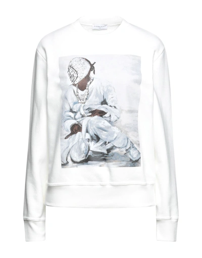 Shop Ih Nom Uh Nit Sweatshirts In White