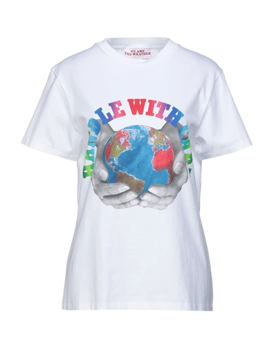 Shop Stella Mccartney Man T-shirt White Size L Cotton