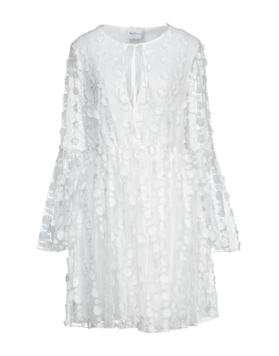 Shop Be Blumarine Woman Mini Dress White Size 4 Polyester