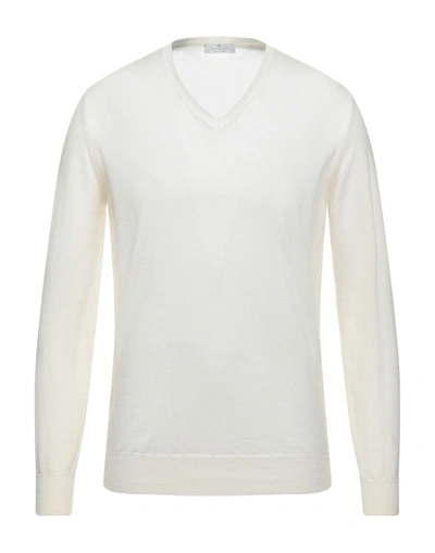 Shop Panicale Sweaters In Ivory
