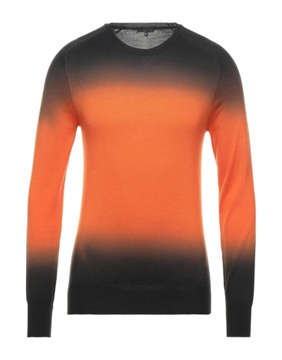 Shop Patrizia Pepe Sweaters In Orange