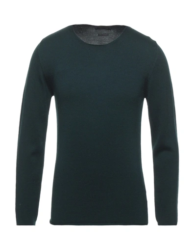 Shop Daniele Fiesoli Sweaters In Dark Green