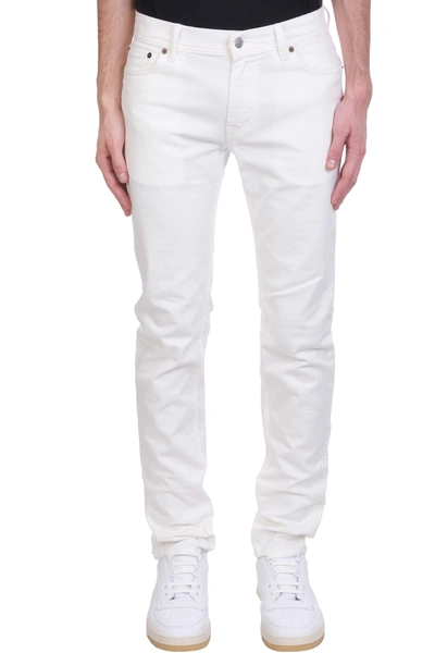 Shop Acne Studios North White Jeans In White Denim