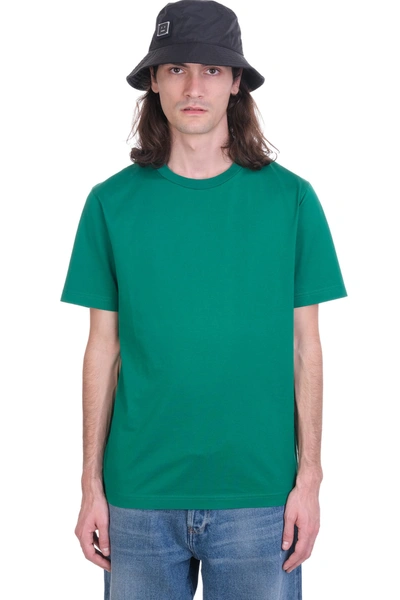 Shop Acne Studios Everest T-shirt In Green Cotton