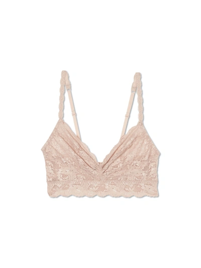 Shop Cosabella Never Say Never Sweetie Soft Lace Bralette In Sette