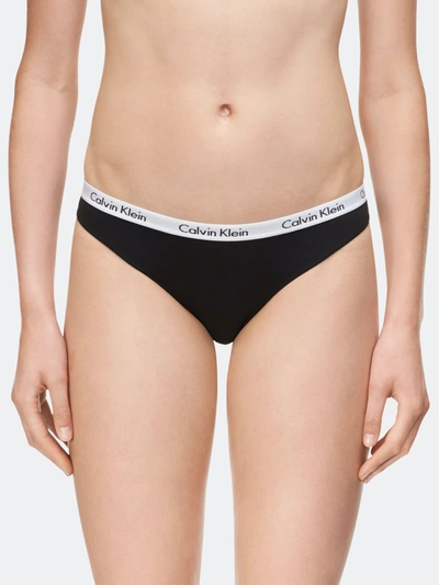 Shop Calvin Klein Underwear Carousel Bikini 3 Pack In Black Grey White