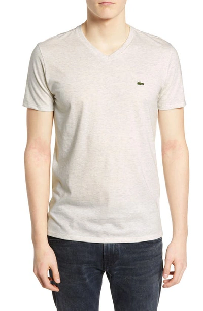 Shop Lacoste Regular Fit V-neck T-shirt