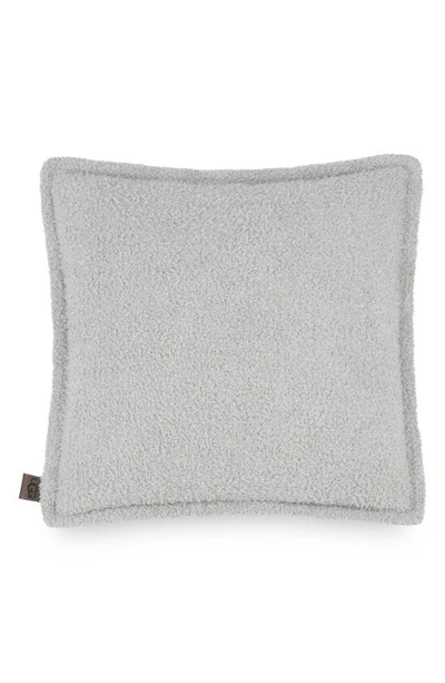 Shop Ugg Ana Fuzzy Pillow In Seal Grey