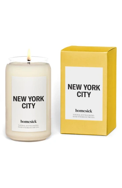 HOMESICK NEW YORK CITY SOY WAX CANDLE HMS-01-NYC