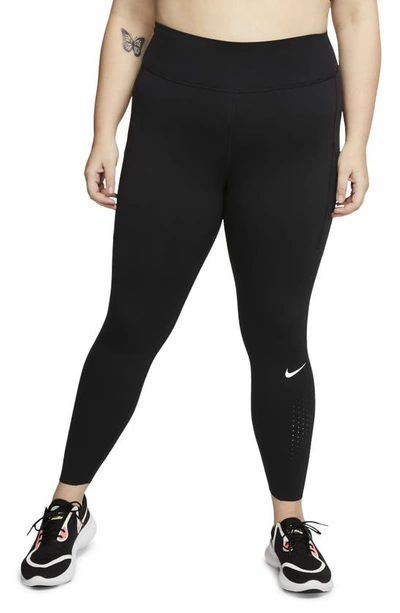 Shop Nike Epic Luxe Pocket Leggings In Black
