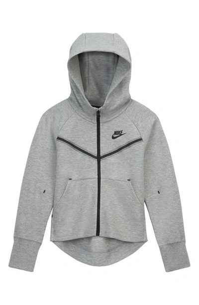 Nike Sportswear Tech Pack Big Kids' Full-zip Hoodie In Grey | ModeSens