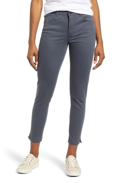 Shop Wit & Wisdom 'ab'solution High Waist Ankle Skinny Pants In Shdw-shadow