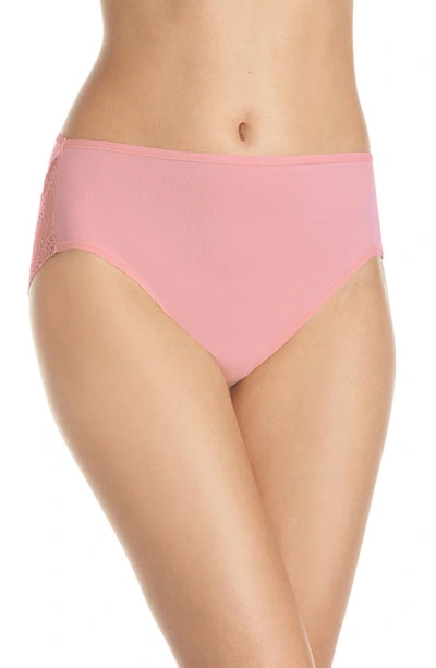 Shop Natori Bliss Perfection French Cut Briefs In Pink Icing