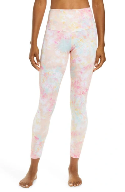Shop Onzie High Rise Midi Leggings In Rose All Day