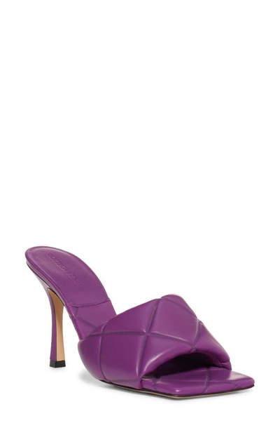 Shop Bottega Veneta Bv Lido Slide Sandal In Iris