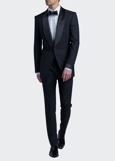 Shop Tom Ford Men's Jb Atticus Shawl-lapel Tuxedo In Black
