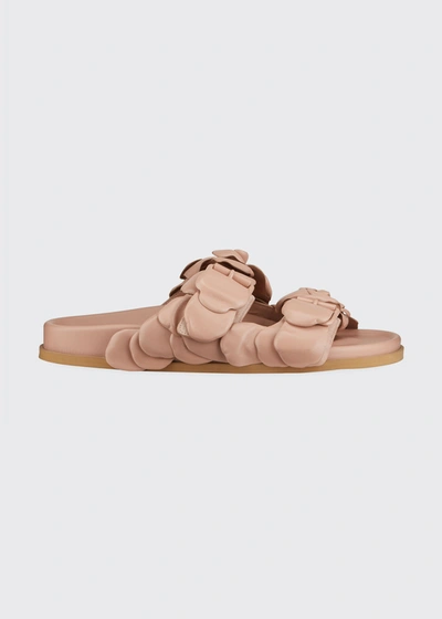 Shop Valentino Atelier 03 Rose Edition Slide Sandals In Pink