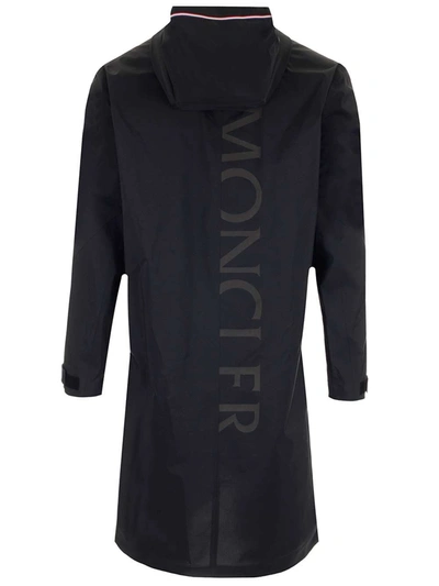 Shop Moncler Men's Black Polyester Coat