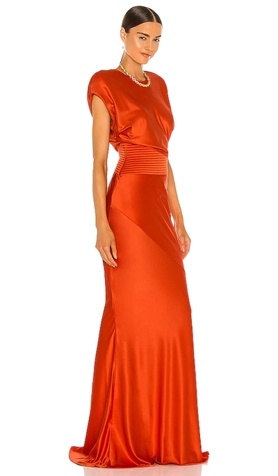 Shop Zhivago Bond Gown In Flame