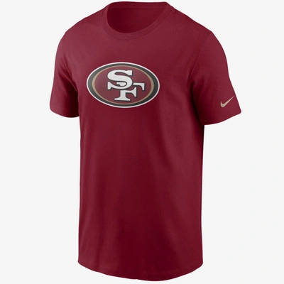Shop Nike Men's Logo Essential (nfl San Francisco 49ers) T-shirt In Red