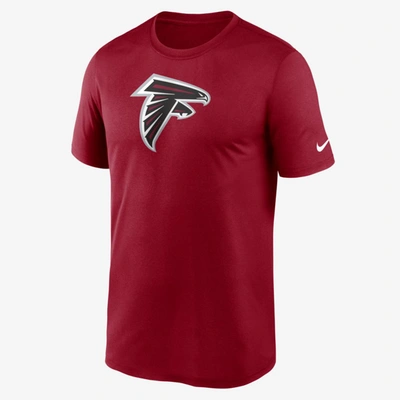 Shop Nike Men's Dri-fit Logo Legend (nfl Atlanta Falcons) T-shirt In Red