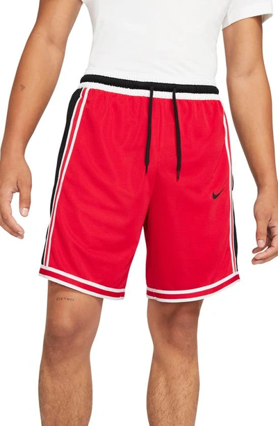 Shop Nike Dri-fit Dna+ Athletic Shorts In University Red/ Black/ Black