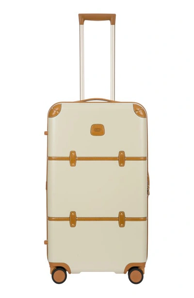 Shop Bric's Bellagio 28-inch Spinner Trunk Suitcase In Cream