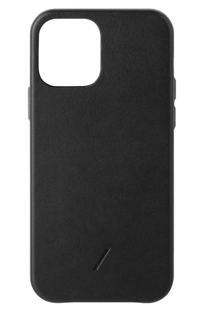 Shop Native Union Clic Iphone 12/12 Pro, 12 Pro Max & 12 Mini Case In Slate