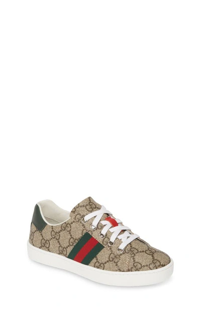 Shop Gucci New Ace Sneaker In White